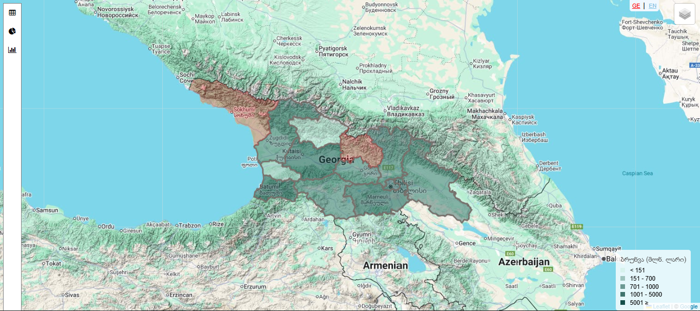 Geostat Interactive Map